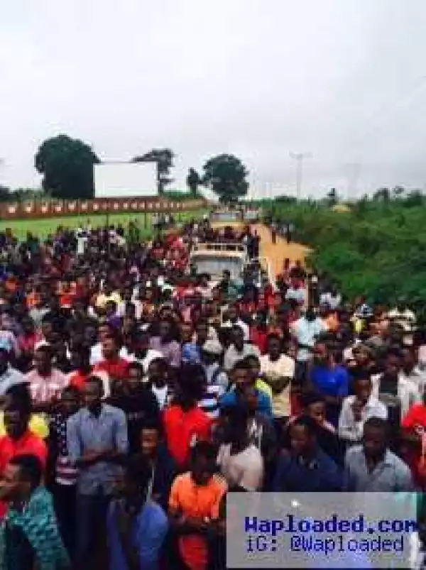 UNIOSUN Students Protest No School Fees No Exam Policy By Management